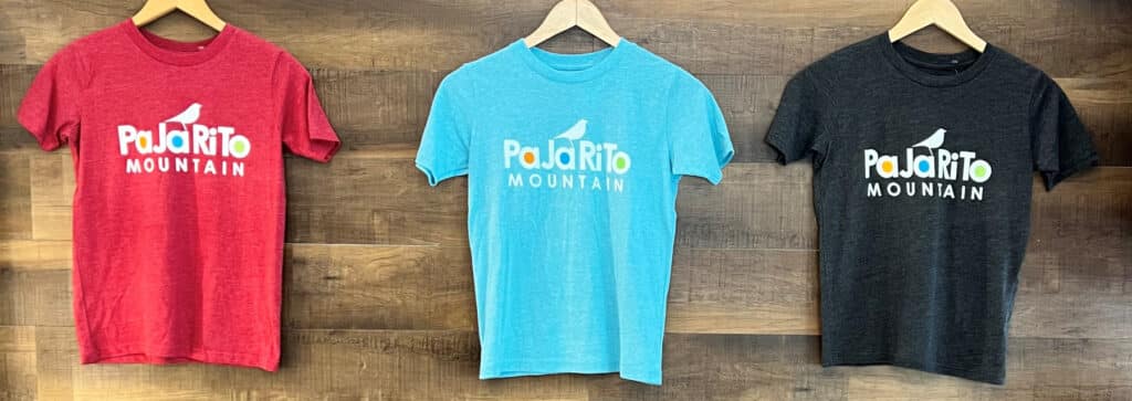 short sleeve pajarito mountain tshirts youth size