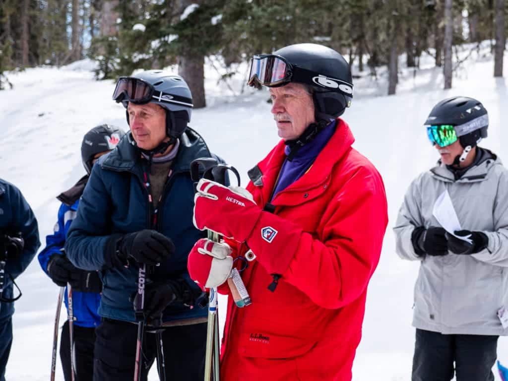 pajarito free skiing for seniors