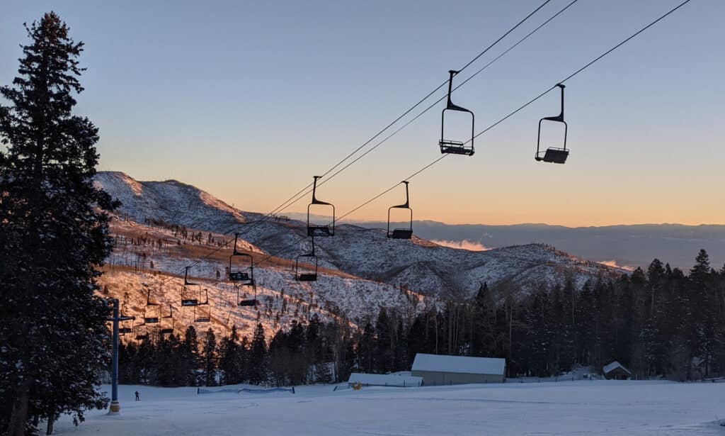Pajarito at dawn